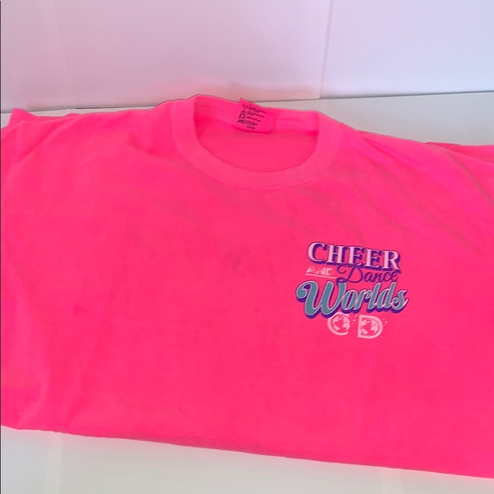 Cheerleading worlds t shirt
